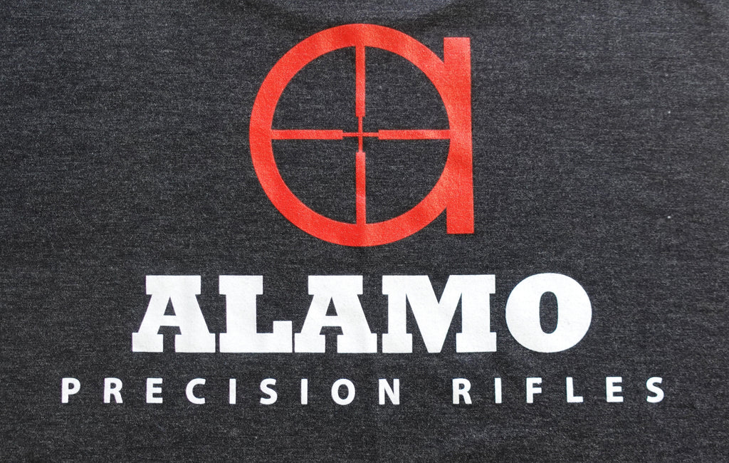 APR T-Shirt Black with Red & White Logo – Alamo Precision Rifles