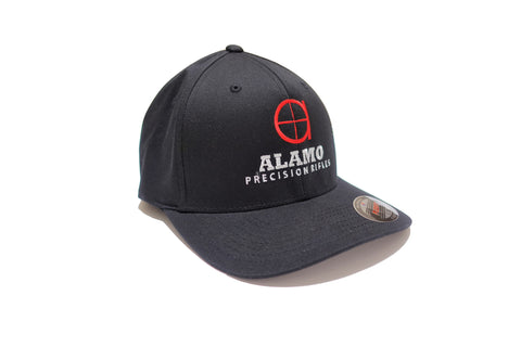 APR FlexFit Hat Black with Red Logo L/XL